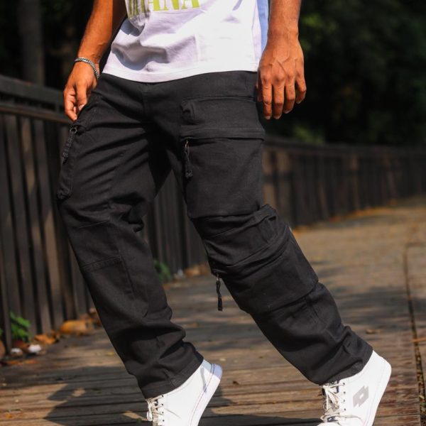 SRK Baggy 7 Pockets Cargo (Black)