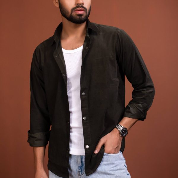 Cord Shirts - Olive