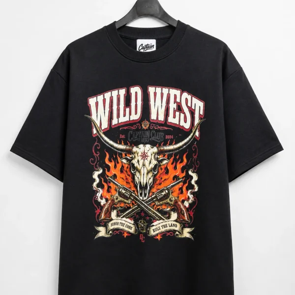 Wild West Tee - Black