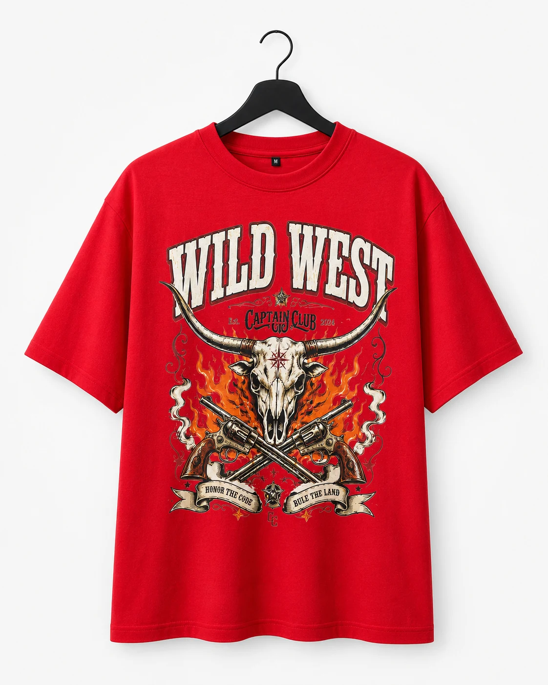 Wild West Tee - Red