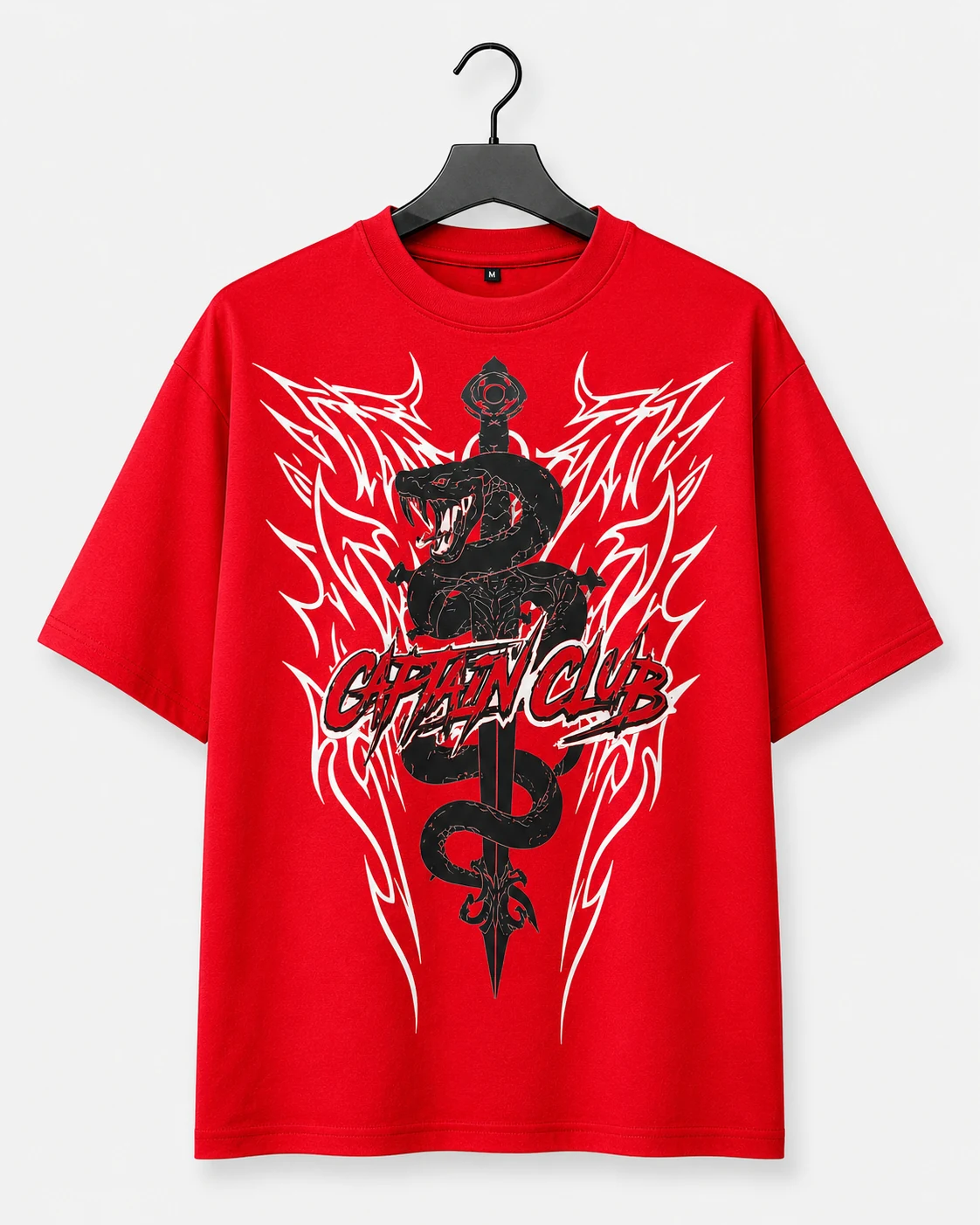 Serpent Wings Tee - Red