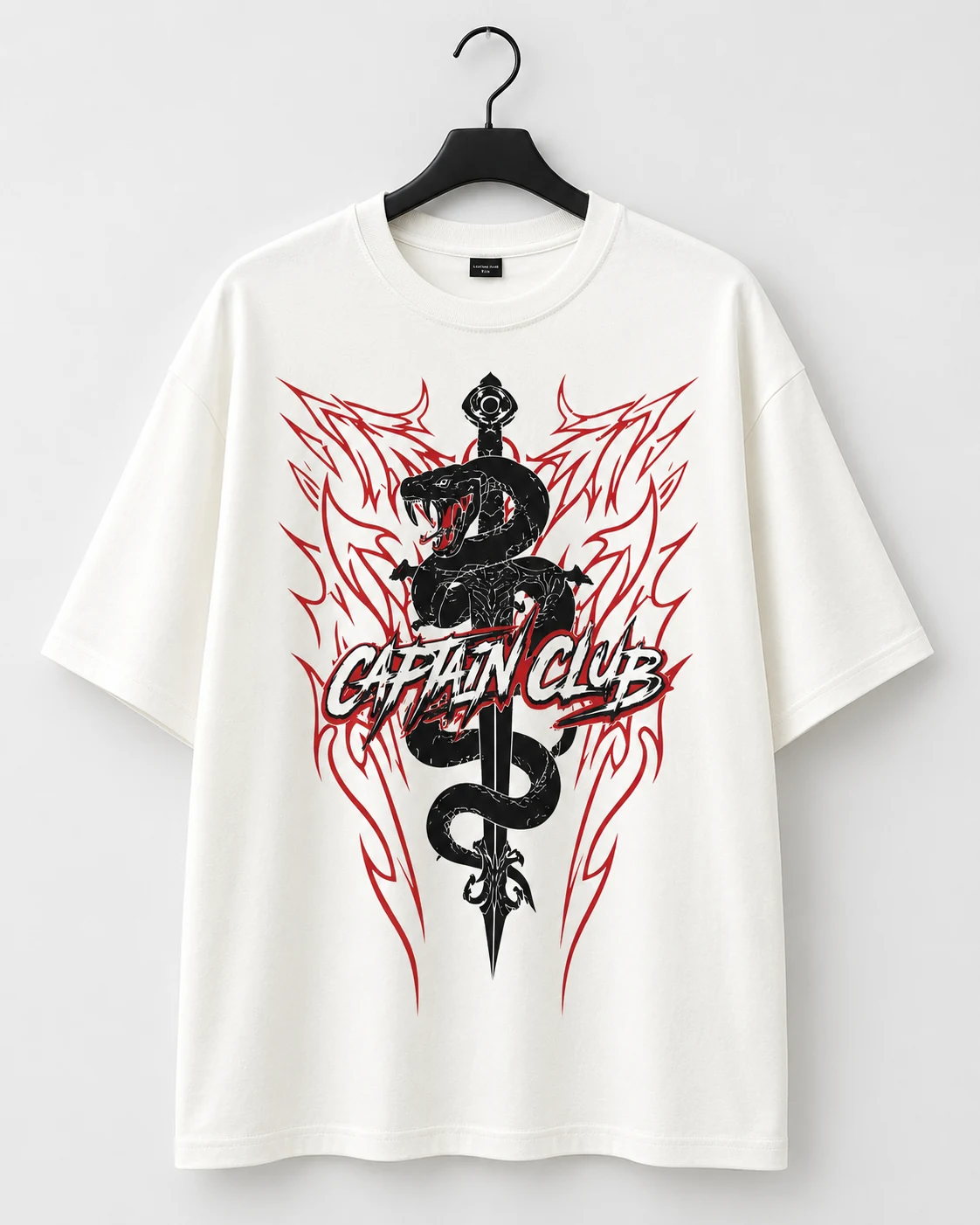 Serpent Wings Tee - White