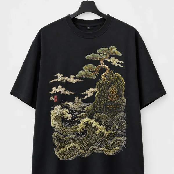 Golden Wave Tee