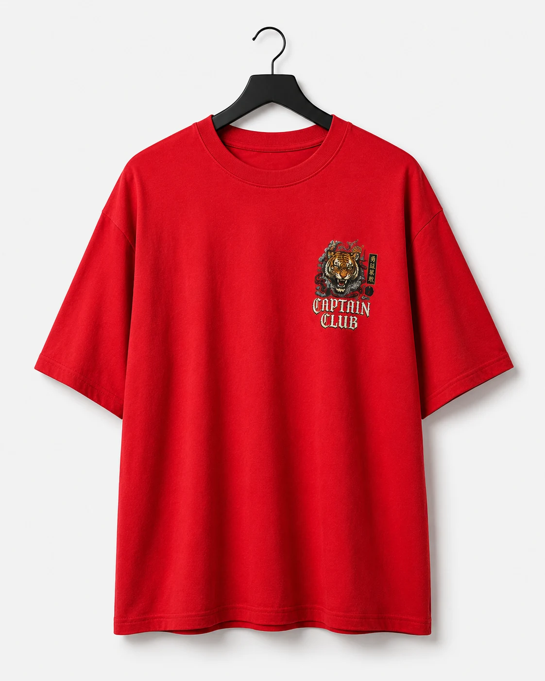 Tiger Crest Tee - Red